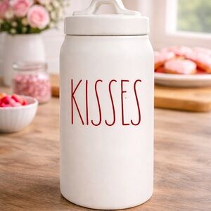 Rae Dunn "KISSES" Canister - Valentine Décor
NEW | 10" Tall | By Magenta